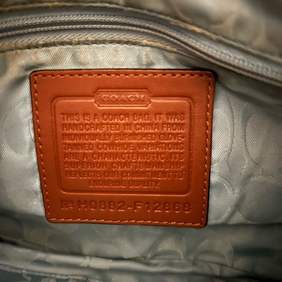 Coach 65th Anniversary Satchel - Whiskey - Picture 7 of 7